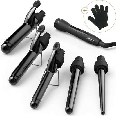 Curling Iron and Wand Set
