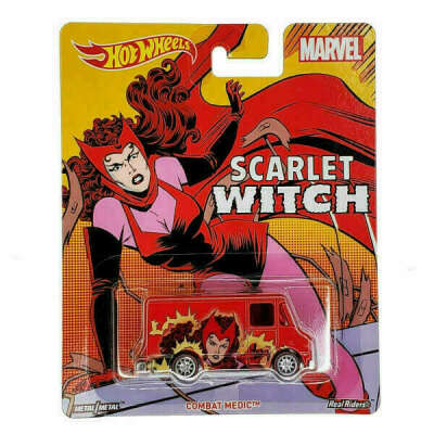 Hot Wheels - Combat Medic: Pop Culture - Women Of Marvel (2017) Scarlet Witch