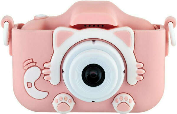 Детский фотоаппарат Clever Toys Fcamcat, розовый