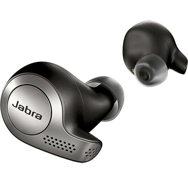 Наушники Bluetooth Jabra Elite 65t Titanium Black (100-99000000-60)