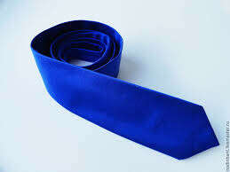 Синий галстук