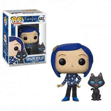 Funko POP! Vinyl: Coraline: Coraline with Cat buddy / Фигурка ФАНКО ПОП! Коралин: Коралин с котом Бадди