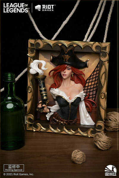 Miss Fortune Framed Statue-League of legends-Infinity Studio