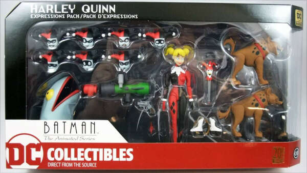 DC Collectibles Batman The Animated Series: Harley Quinn Expressions Pack
