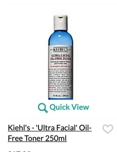 Kiehl&#039;s - &#039;Ultra Facial&#039; Oil-Free Toner