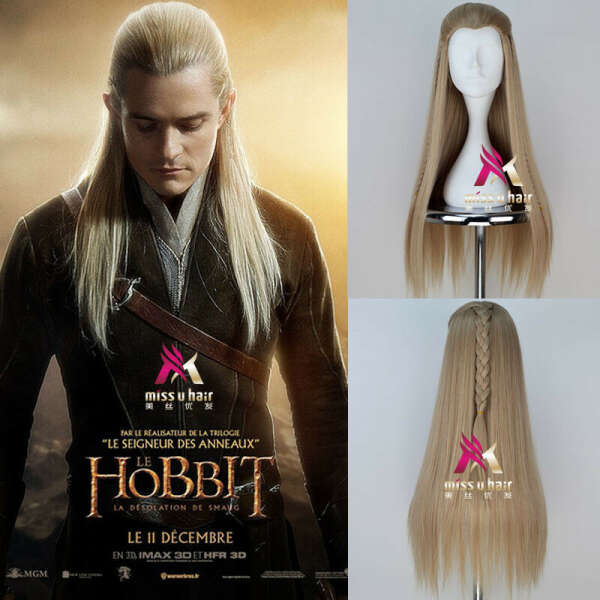 Lord of the Rings The Hobbit Legolas hair