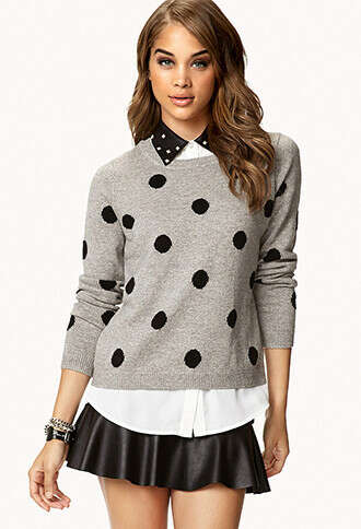 Polka Dot Sweater