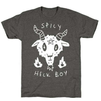 SPICY HECK BOY SATAN T-SHIRT L