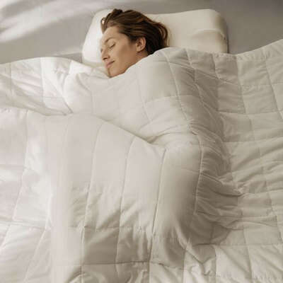 Односпальное утяжеленное одеяло Beauty Sleep 145х205, 6 кг. Антистресс-эффект для улучшения качества сна