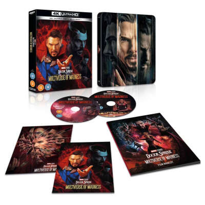 Marvel Studio's Doctor Strange In The Multiverse Of Madness Zavvi Exclusive Collectors Edition 4K Ultra HD Steelbook (includes Blu-ray)
