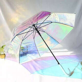 Зонтик........... прозрачный или голографический.