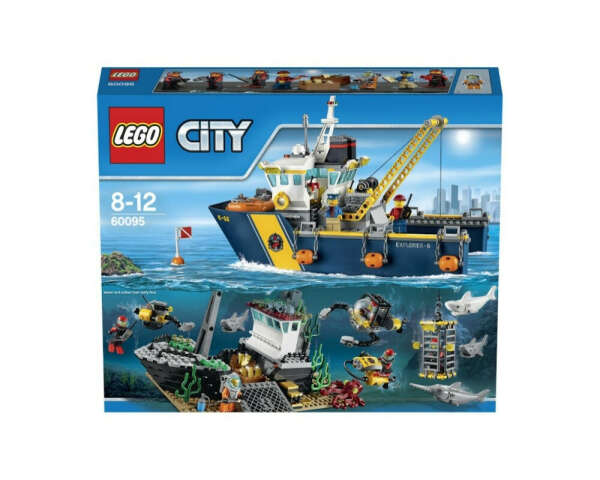 Конструктор Lego City 60095 "Корабль исследователей морских глубин"