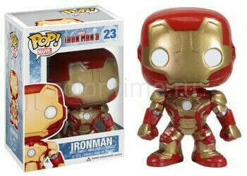 Фигурка башкотряс Funko POP Iron Man Железный человек Marvel Comics