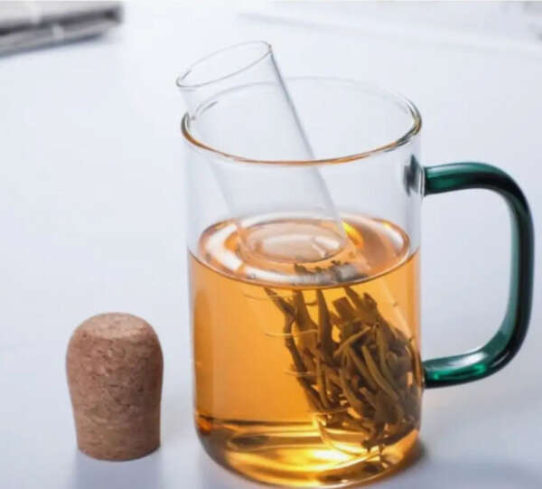 Стеклянный фильтр для заваривания чая