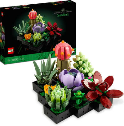 LEGO 10309 Icons Succulents Artificial Plants Set for Adults