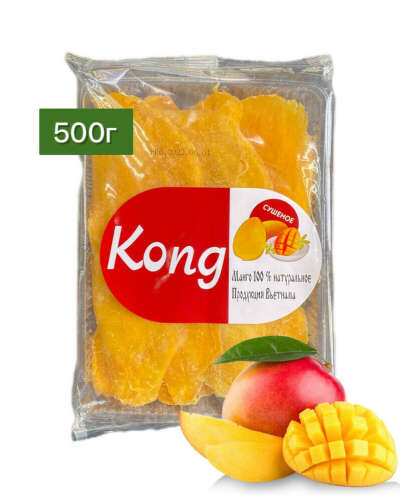 манго сушёное kong