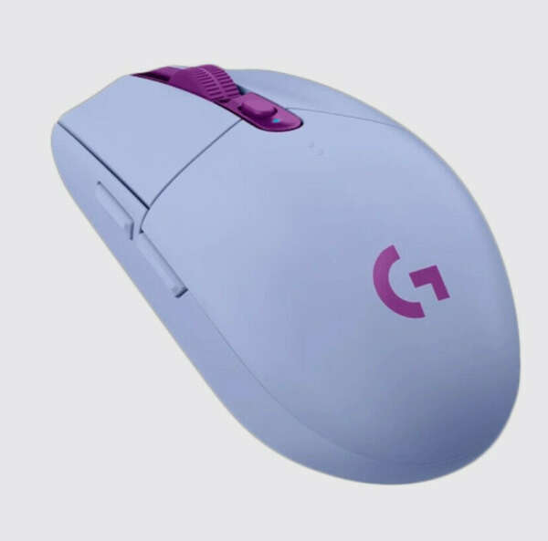 Logitech G Игровая мышь беспроводная G305/G304 Lightspeed, фиолетовый