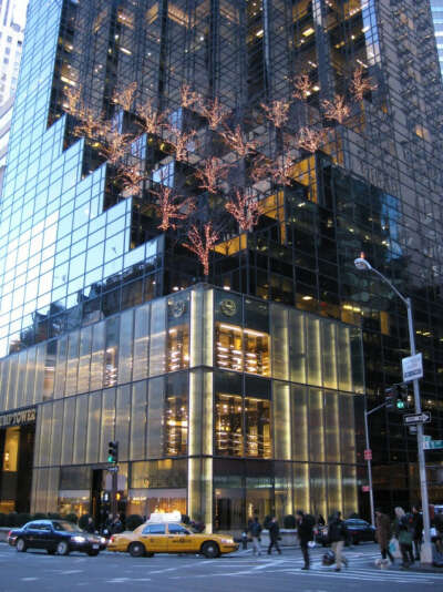 Visit Trump Tower in New York