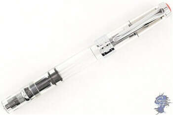 Fountain Pens | TWSBI Diamond 580 - Clear, 1.1mm Stub Italic | GouletPens.com
