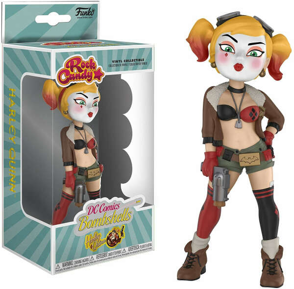 Funko Rock Candy: DC Bombshells, Harley Quinn