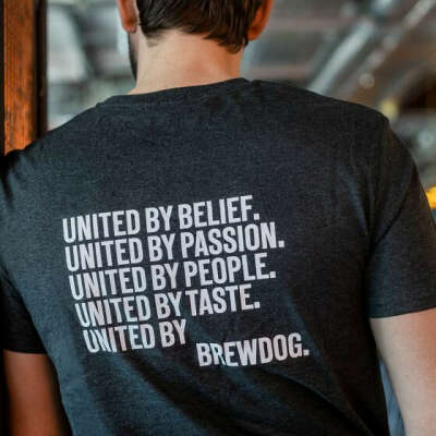 Buy BrewDog United By T-Shirt Online  S