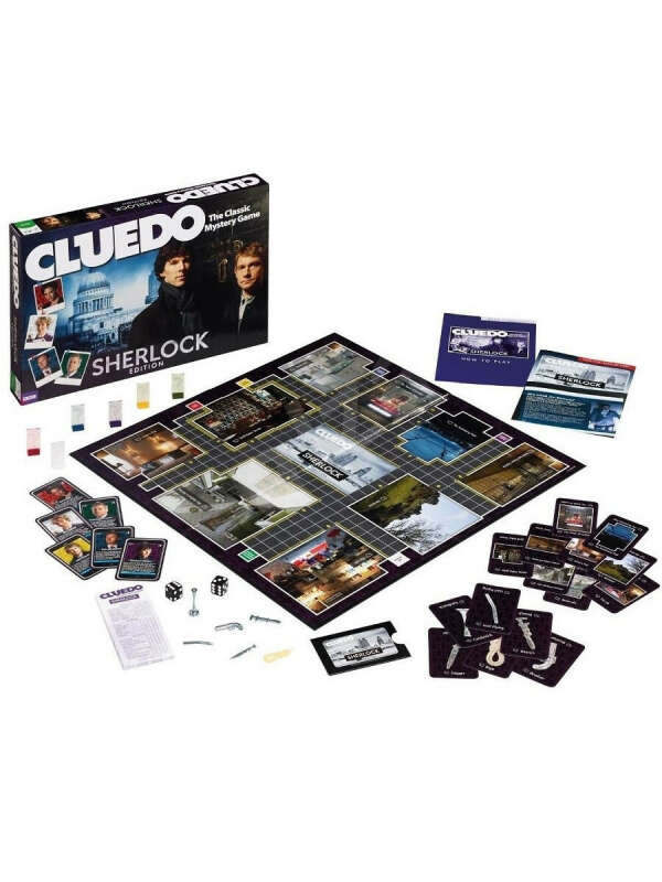 Настольная игра "Клуедо Шерлок Холмс" ("CLUEDO SHERLOCK RUSSIA"), Интерхит