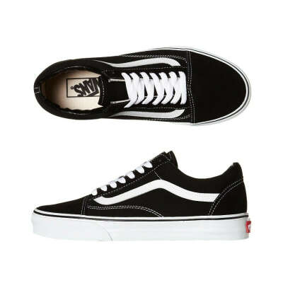 vans old school black