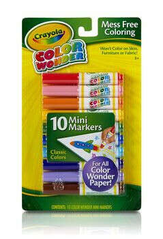 Color Wonder Mini Markers 10ct - Classic