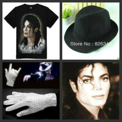 Очень хочу Шляпу, перчатку и футболку Майкла Джексона)