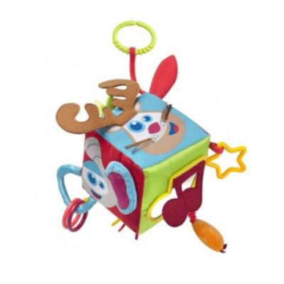 BABYMOOV развивающая игрушка кубик "Веселые друзья" 6+