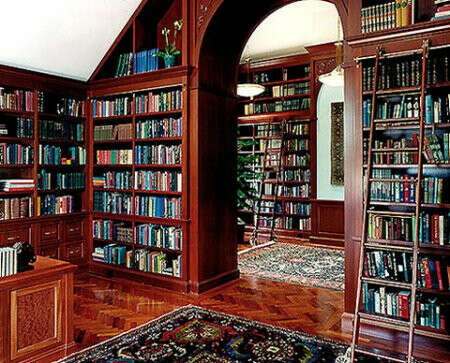 Хочу устроить дома огромную библиотеку.