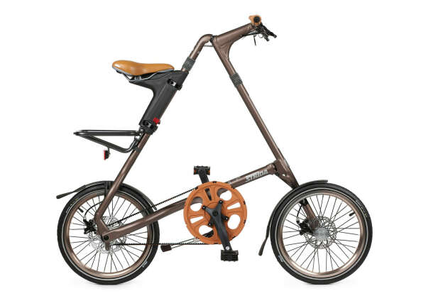 Складной велосипед Strida SX, бронзовый