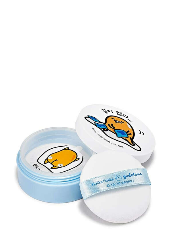 Gudetama Pore Cover Powder Рассыпчатая пудра Holika Holika