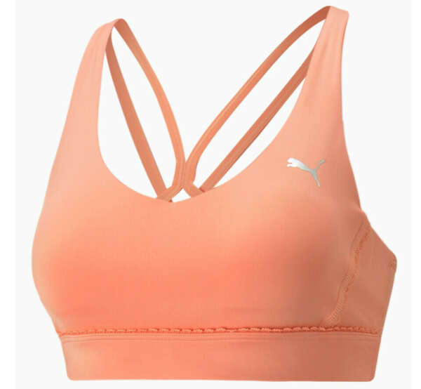 PUMA x PAMELA REIF Strappy Racer Sports Bra Women