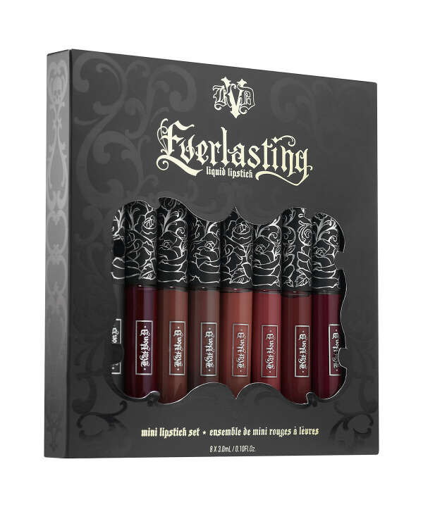 Набор матовых помад Kat Von D - Everlasting Mini Liquid Lipstick Set (8 x 3 мл) • MAKEUPLIST