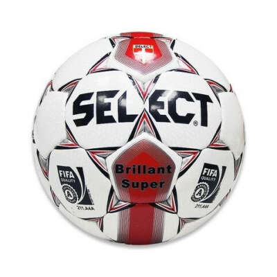 Футбольный мяч SELECT BRILLIANT SUPER FIFA (бело-красный)