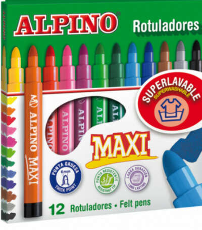 Фломастеры Alpino Maxi