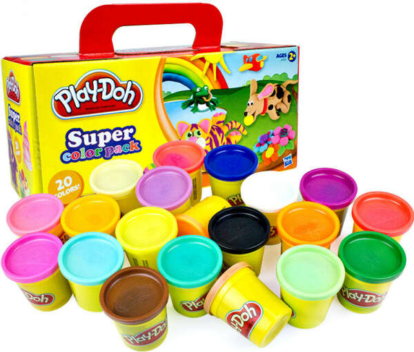 Play-Doh Пластилин, либо  другой мягкий пластелин :)