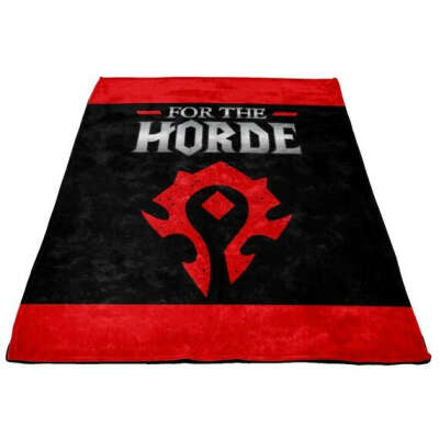 World of Warcraft "For the Horde" Fleece Blanket