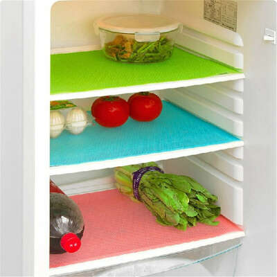 Силиконовые коврики в холодильник 3шт 28*50см