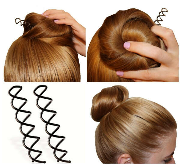 Спиральные шпильки для волос
