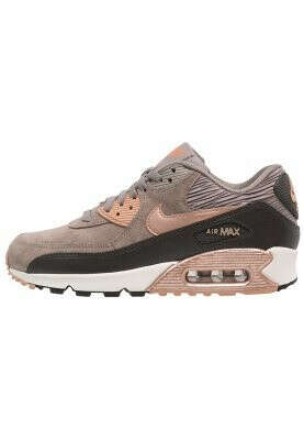 Nike Sportswear AIR MAX 90 - Sneakers - iron/metallic red bronze/dark storm/slate - Zalando.dk