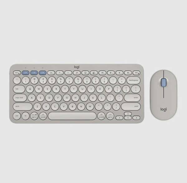 Logitech G Комплект мышь + клавиатура беспроводная Logitech PEBBLE 2 COMBO