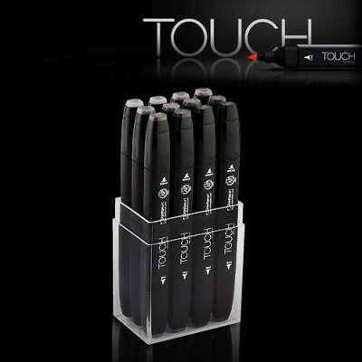 Набір маркерів Touch - Warm Grey