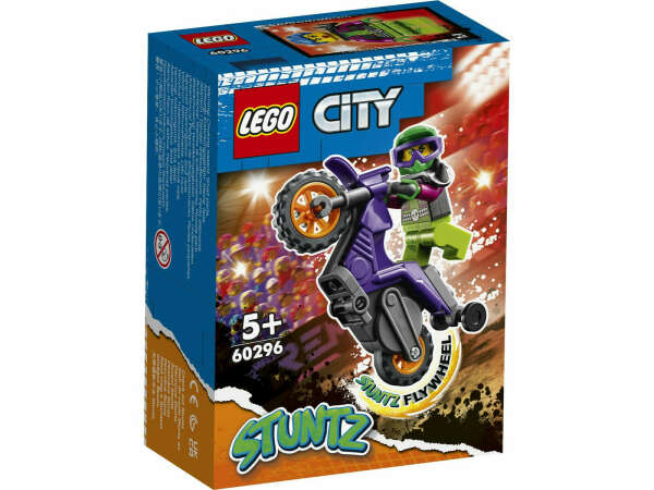 LEGO CITY Stunt Акробатический трюковый мотоцикл 60296