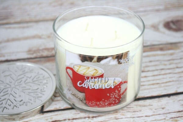 Salted Caramel candle, Bath and Body Works