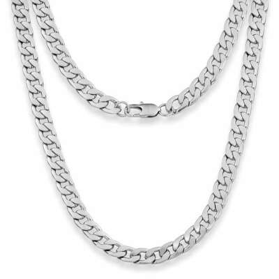 Silver Chain Stainless Steel Jewellery -SILVADORE.CO.UK