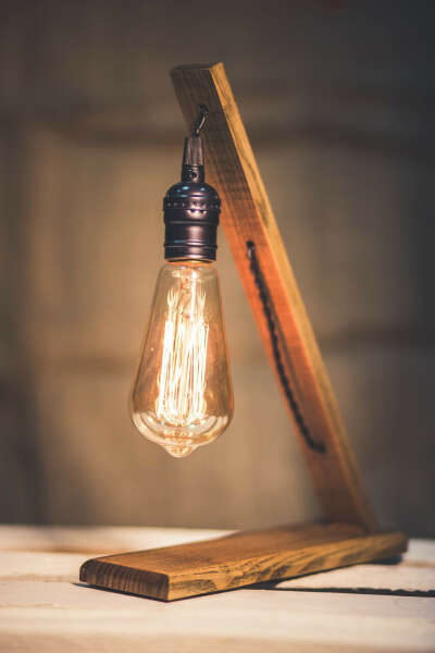 Светильник с лампочкой Эдисона