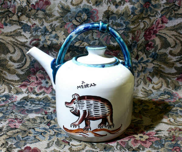 Чайник «Дичь" Медведь (Страдающее Средневековье)