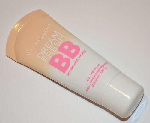 Maybelline BB cream Dream Fresh 8 in 1, светлый